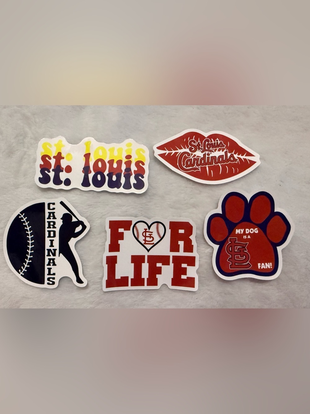 St. Louis Cardinals Baseball Stickers